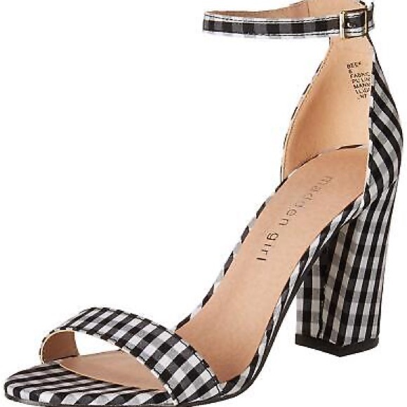 Steve Madden gingham heels - Picture 1 of 3